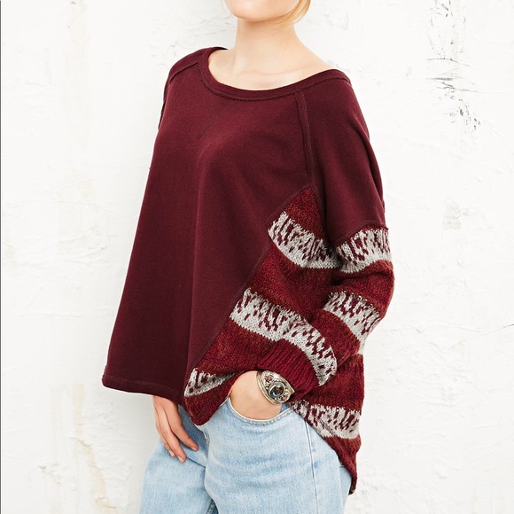 Free People French Terry Pullover - Picture 2 of 5